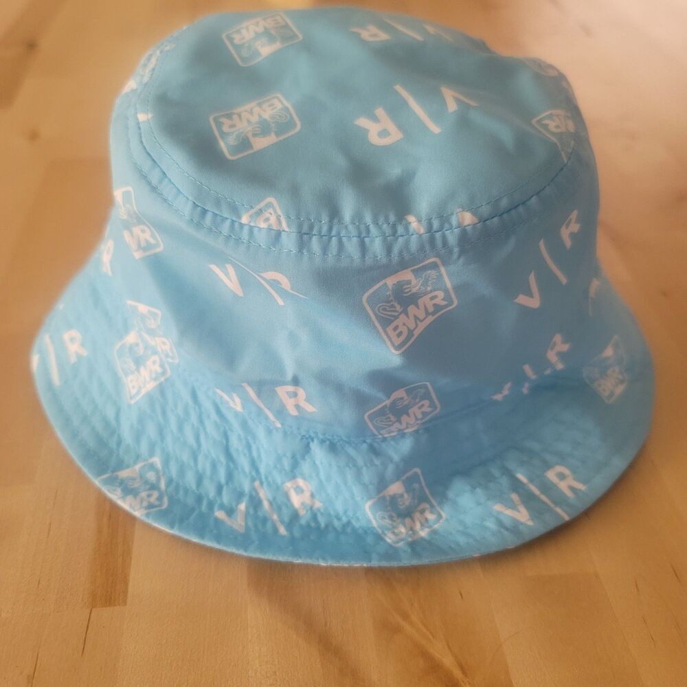 Belgian Waffle Ride BWR Bucket Hat Cycling Race Event Blue Logo V/R New 2026 AZ